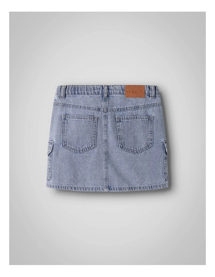 Mella Denim Cargo Skirt image 3