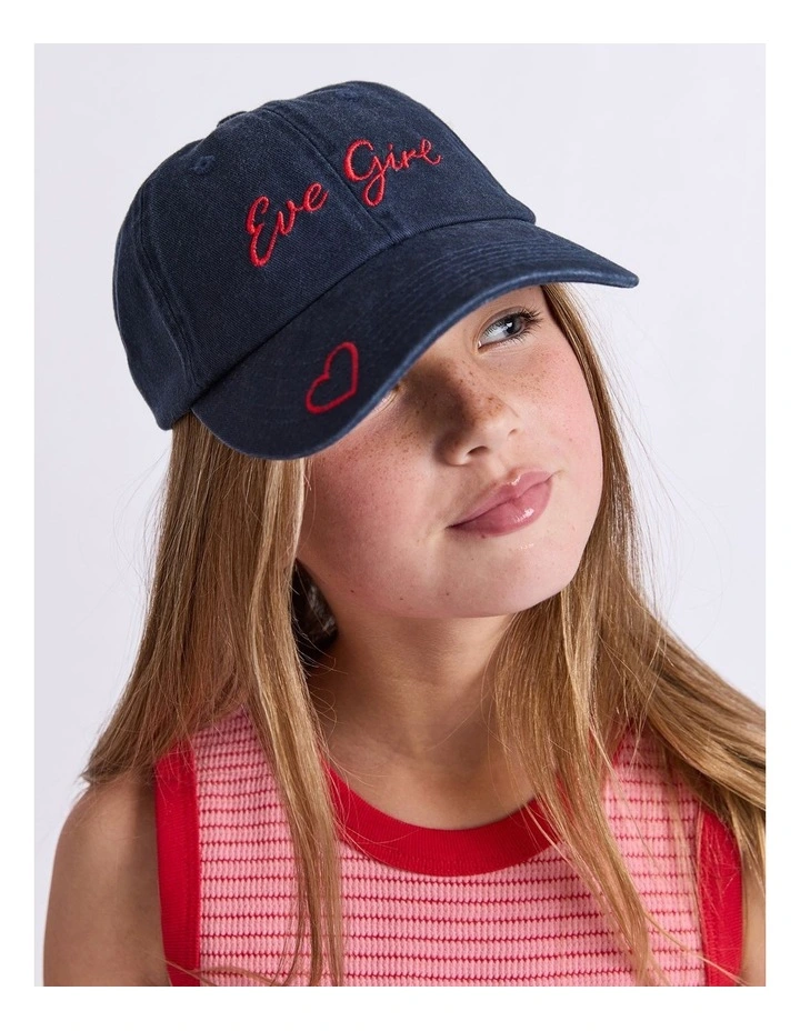 Icon Cap (8-16 Years) in Navy image 2