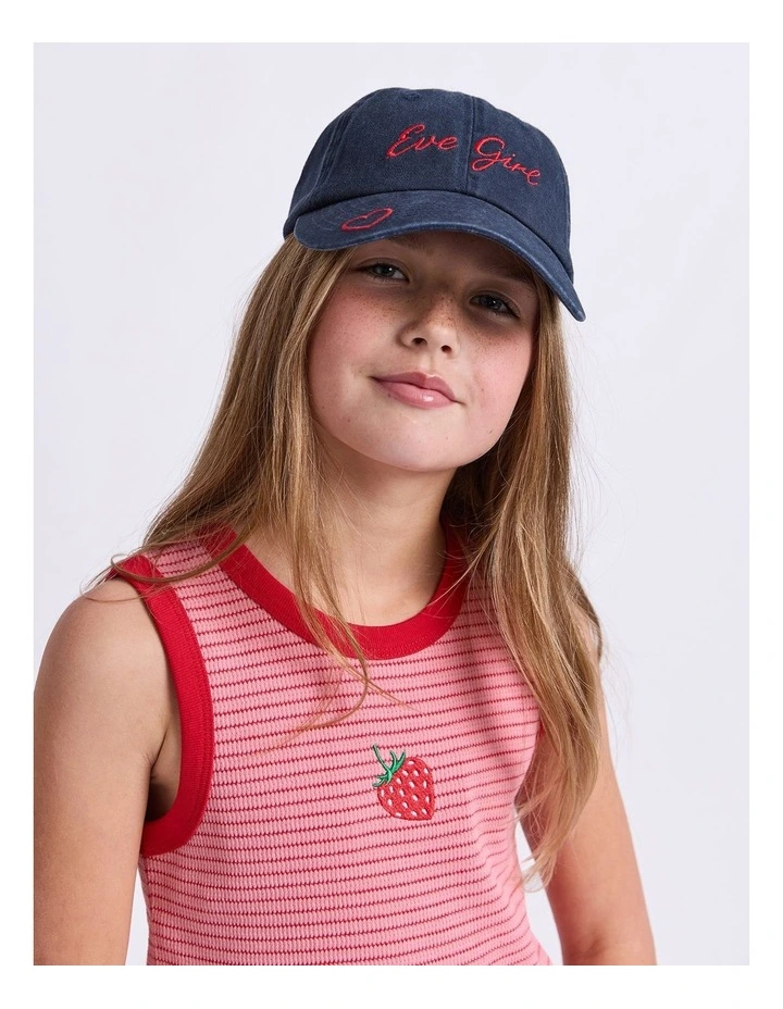Icon Cap (8-16 Years) in Navy image 6