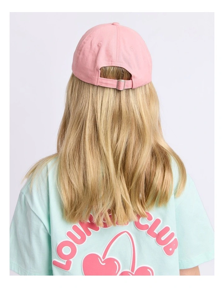 Cherry Cap (8-16 Years) in Pink image 4