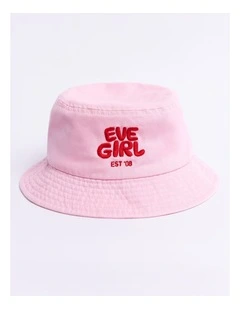 Sports Club Bucket Hat (8-16 Years) in Pink