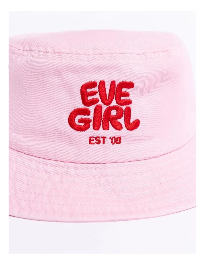 Sports Club Bucket Hat (8-16 Years) in Pink image 3