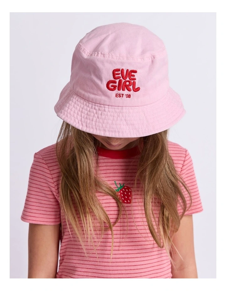 Sports Club Bucket Hat (8-16 Years) in Pink image 7
