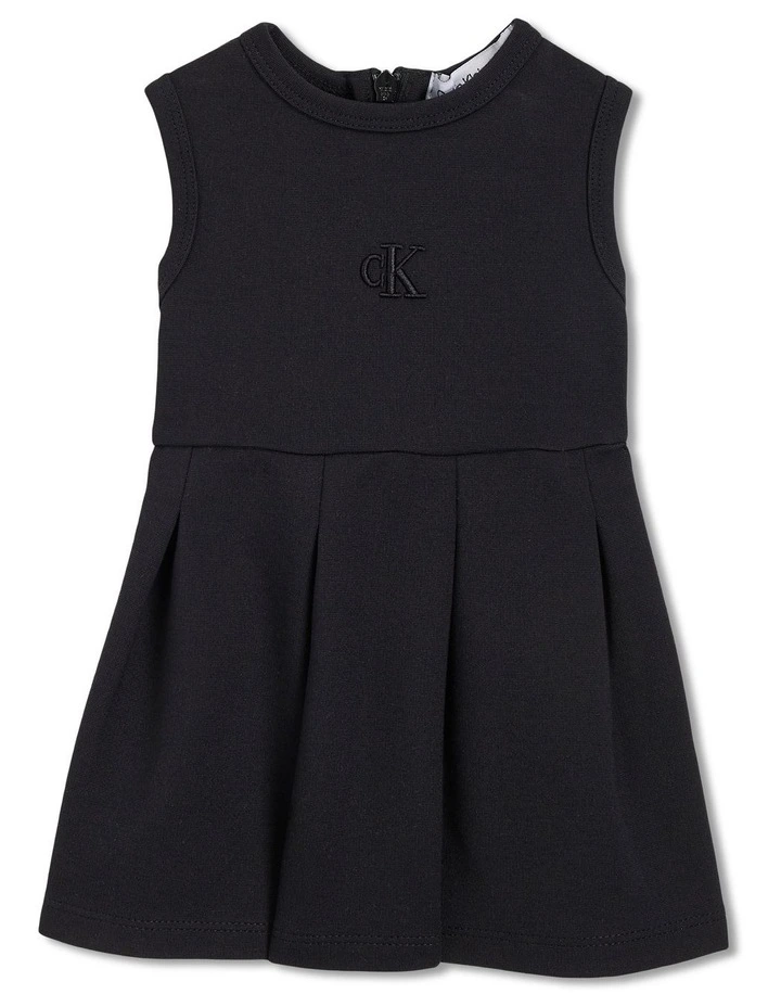 Calvin Klein Jeans Ceremony Fit Flare Punto Dress in Black | MYER