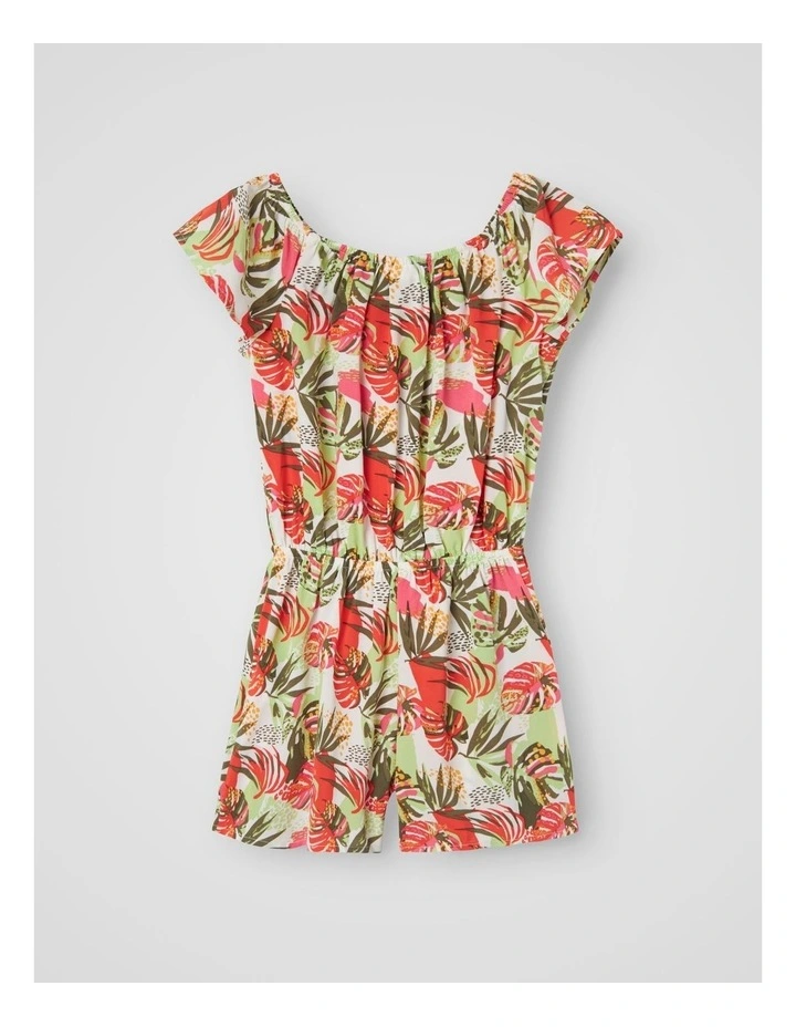 Vinaya Printed Playsuit in Multi image 2