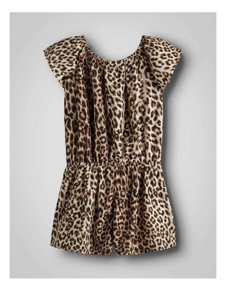 Vinaya Playsuit in Navy AOP image 2