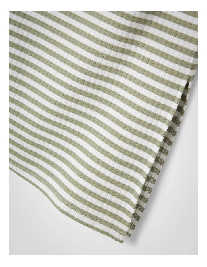 Suraja Stripe Maxi Dress in Green image 3