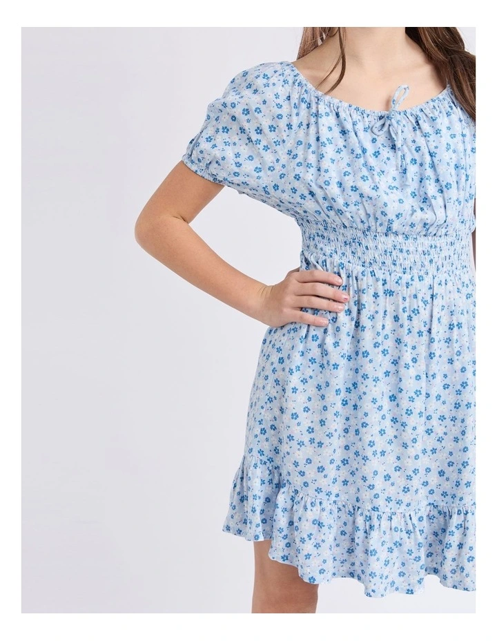 Maude Mini Dress (8 - 16 Years) in Print image 6