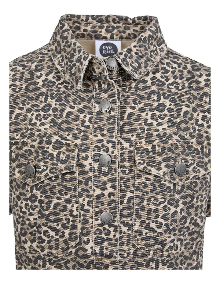 Holly Leopard Dress (8 - 16 Years) in Print image 7