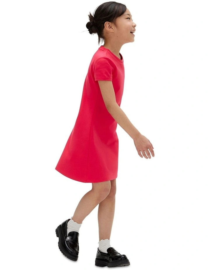 A-line Punto Dress in Red image 4