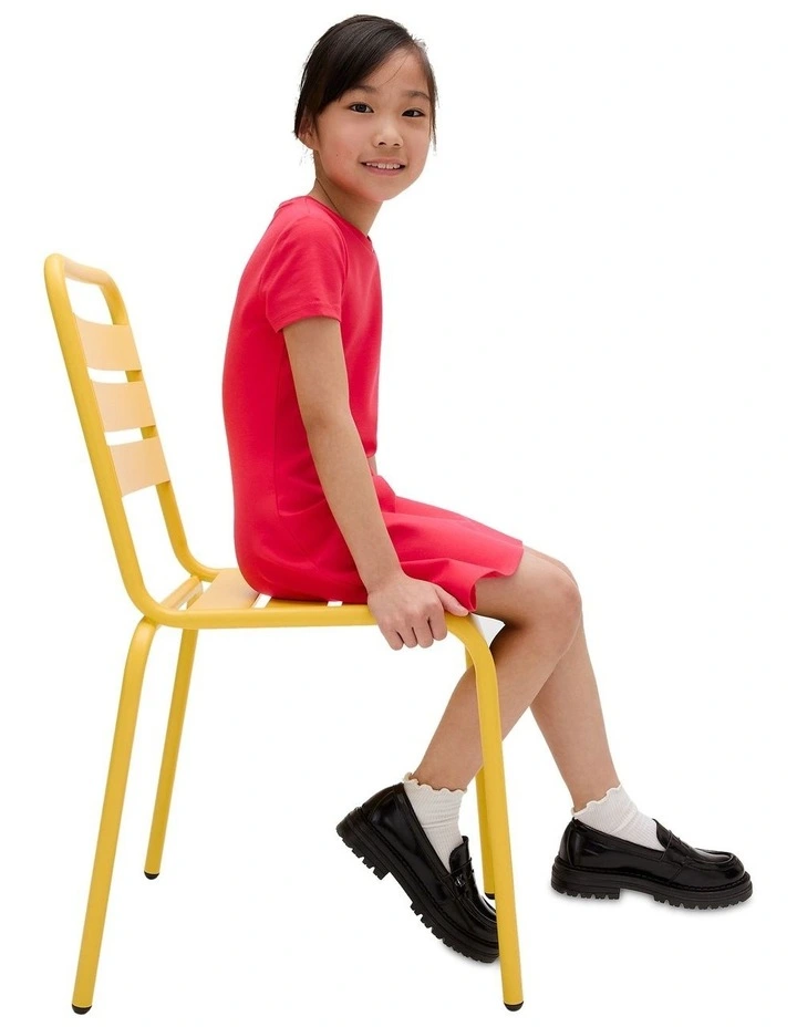 A-line Punto Dress in Red image 5