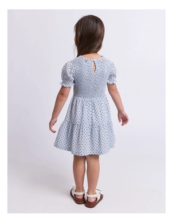 Bobbi Dress (3-7 Years) in Light Blue image 2