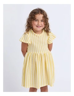 Lemonade Dress (3-7 Years) in Yellow