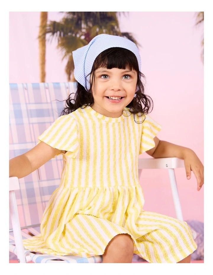 Lemonade Dress (3-7 Years) in Yellow image 2