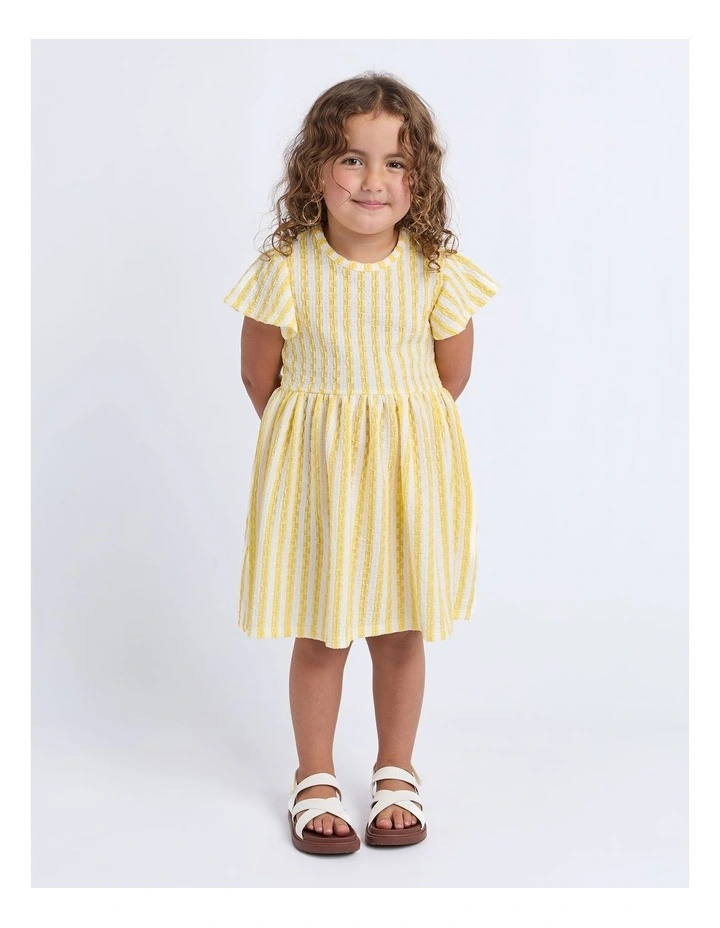 Lemonade Dress (3-7 Years) in Yellow image 5