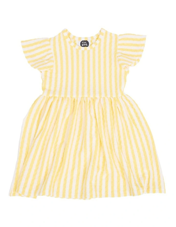Lemonade Dress (3-7 Years) in Yellow image 7