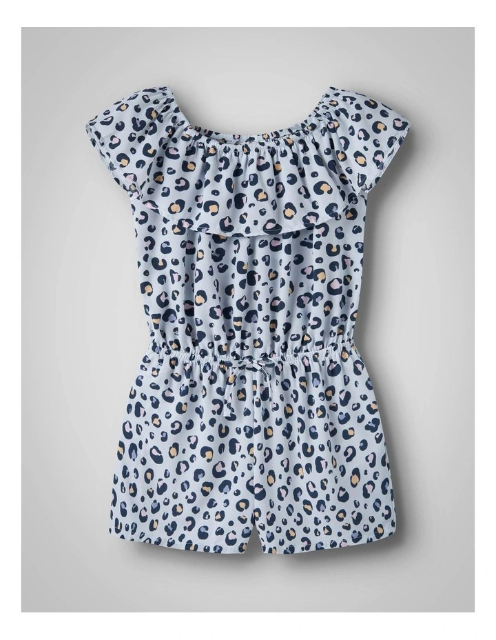 Vinaya Playsuit in Ancient Water Print image 1