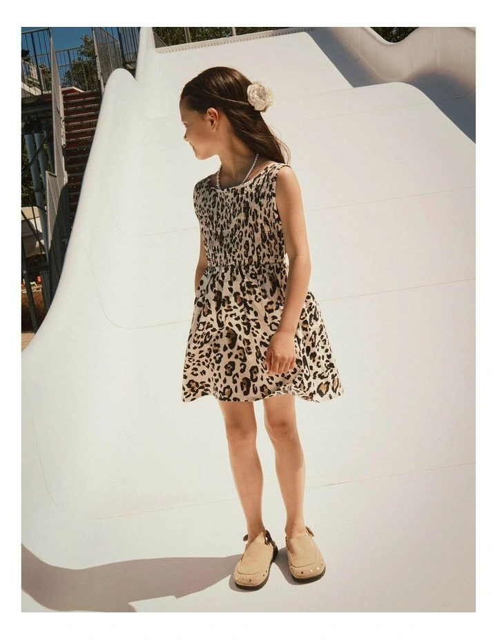Flaring Sleeveless Dress image 1
