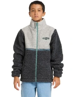 Tombstone Mock Neck Sweater in Grey