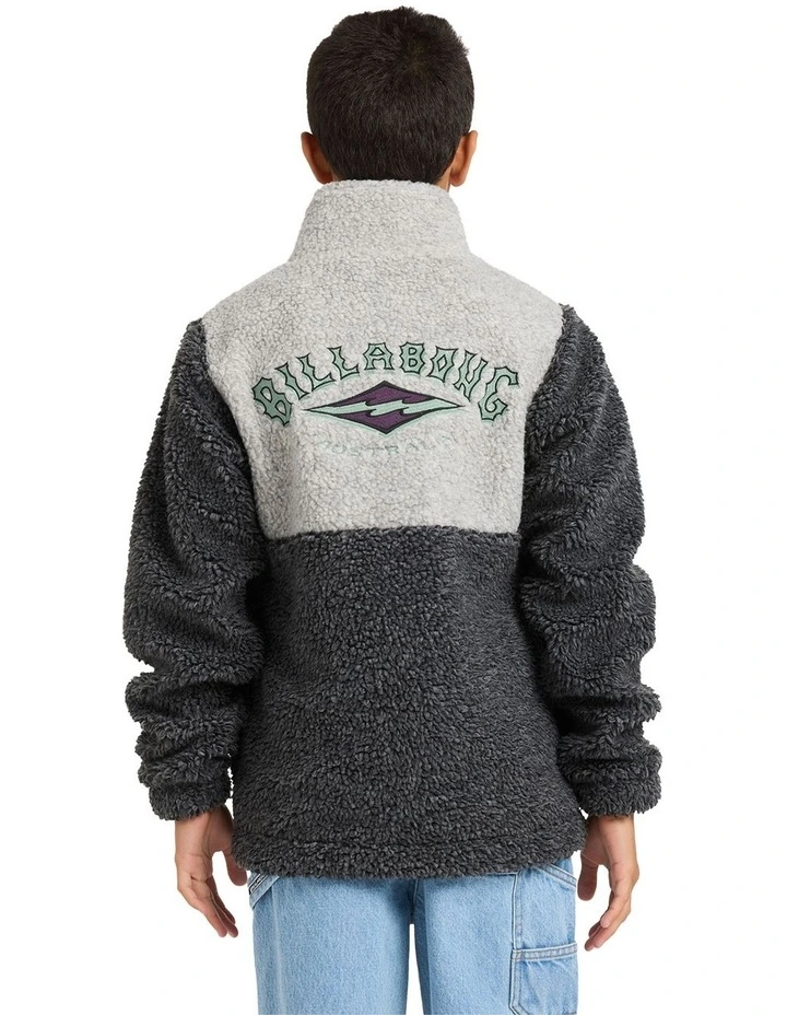 Tombstone Mock Neck Sweater in Grey image 2