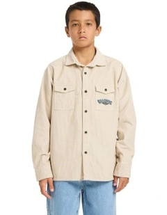 Bong Days Flannel Top in Grey