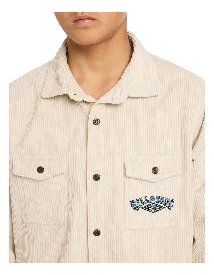 Bong Days Flannel Top in Grey image 4