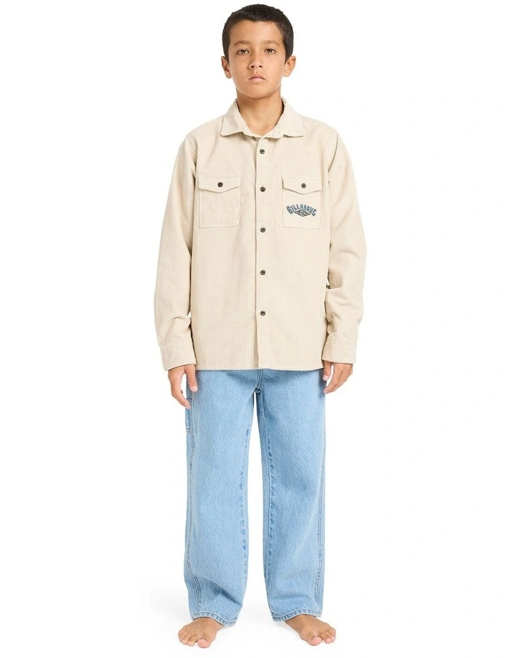 Bong Days Flannel Top in Grey image 5