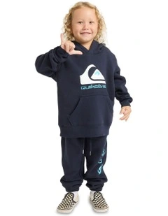 Comp Logo Pullover Hoodie in Blue