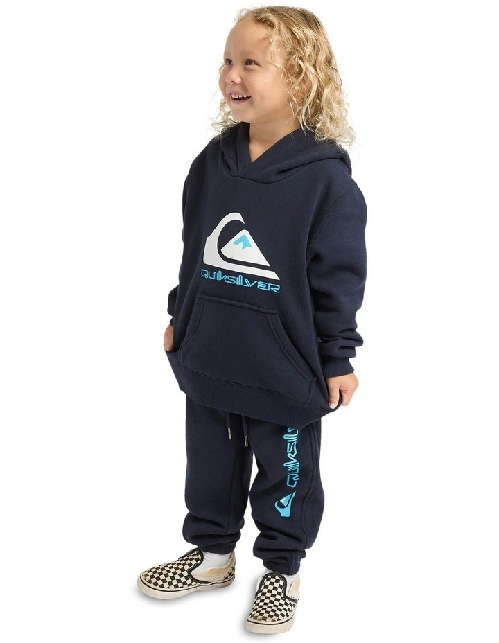 Comp Logo Pullover Hoodie in Blue image 3