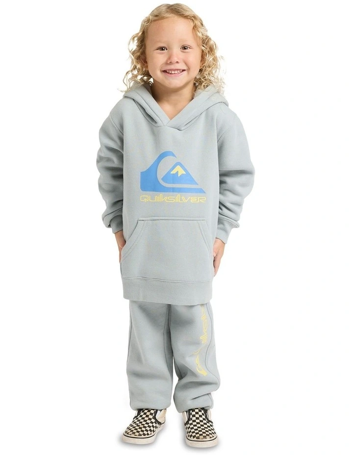 Comp Logo Pullover Hoodie in Grey image 1