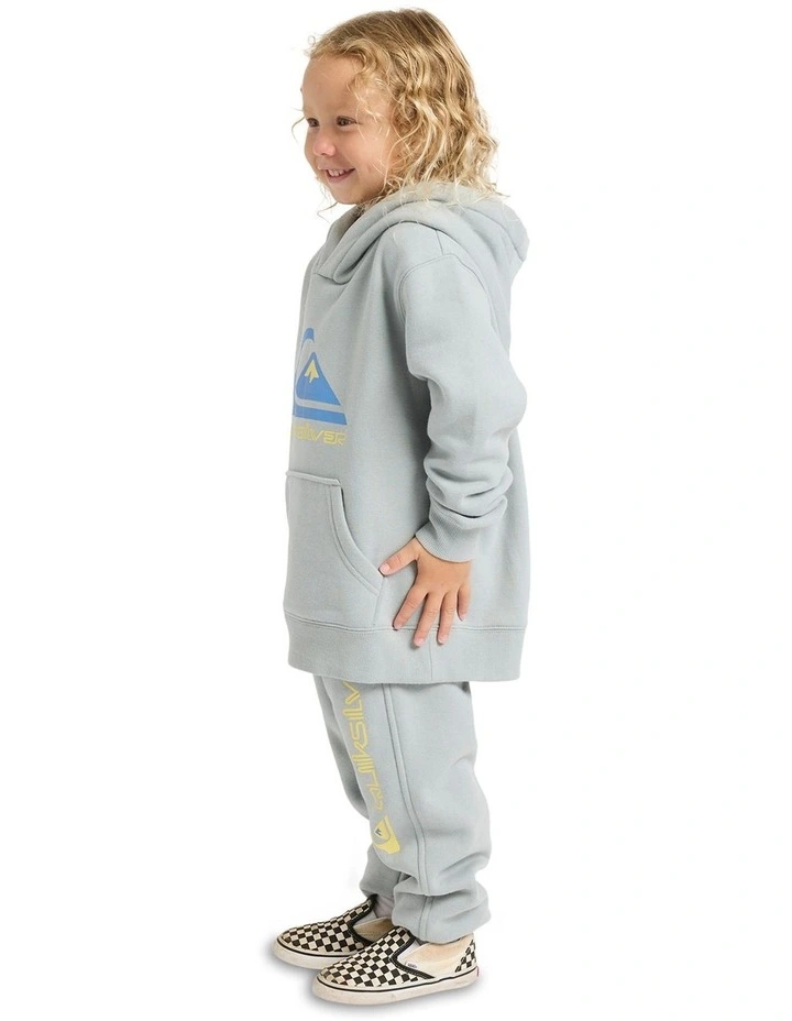 Comp Logo Pullover Hoodie in Grey image 3