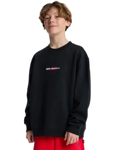 Mercury Trident Crew Neck in Black