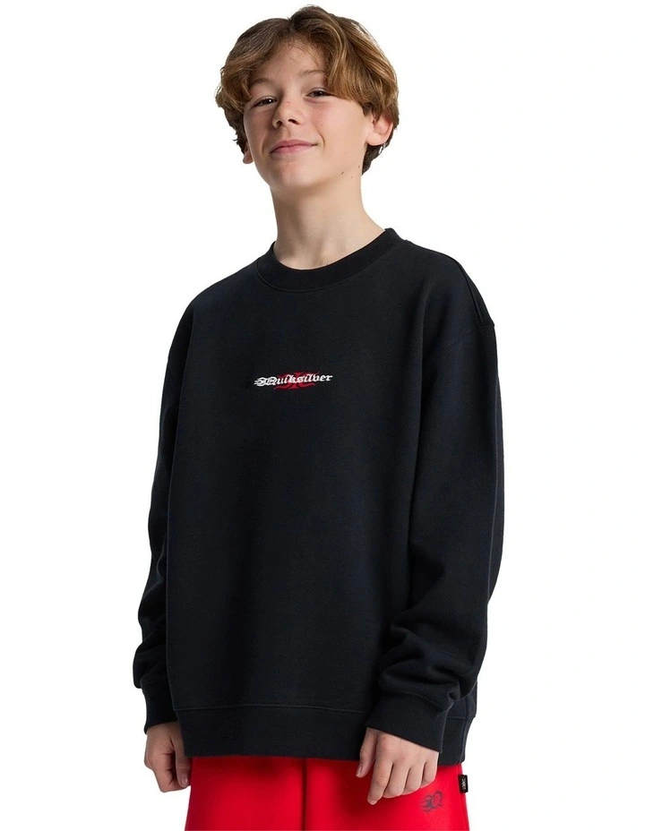 Mercury Trident Crew Neck in Black image 1