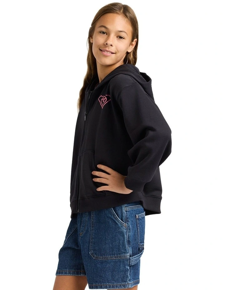 Midnight Hike Brushed Zip Up Hoodie image 3