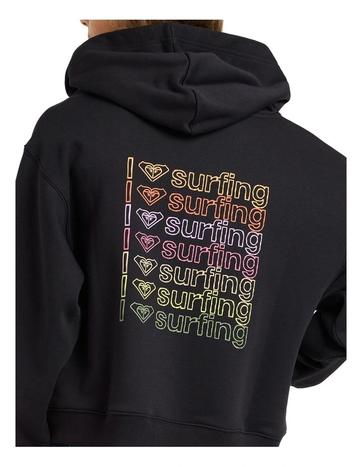 Midnight Hike Brushed Zip Up Hoodie image 4