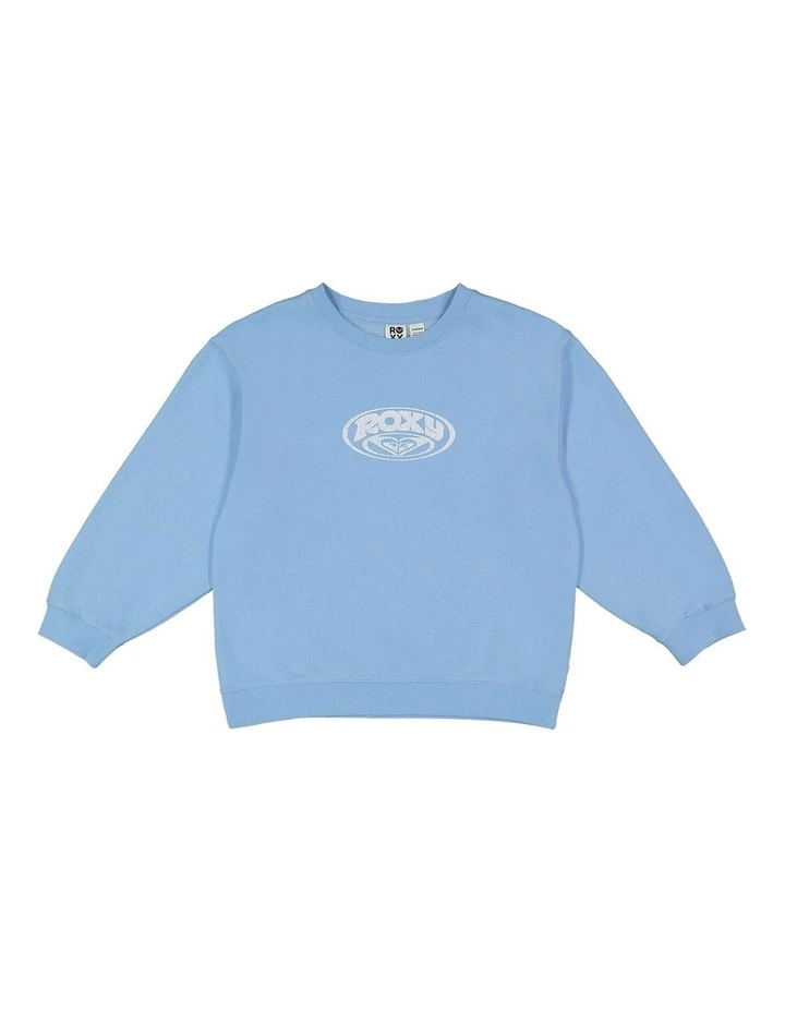RG Endless Days Crew Neck Hoodie in Blue image 1
