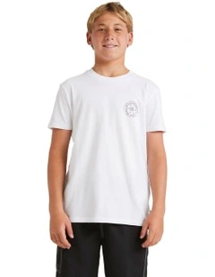 Big Wave Daz T-shirt in White