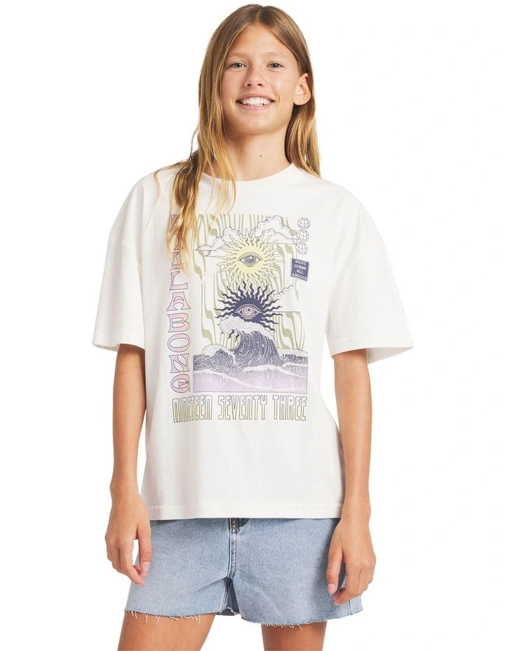 Swell Trip T-shirt in Cream image 1