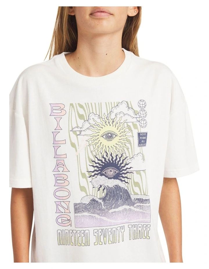 Swell Trip T-shirt in Cream image 4