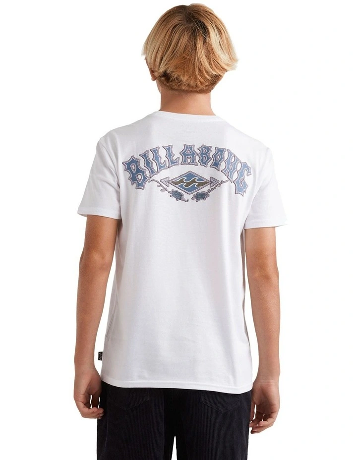 Rose Arch T-shirt in White image 2