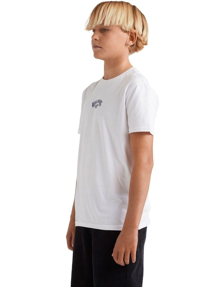 Rose Arch T-shirt in White image 3