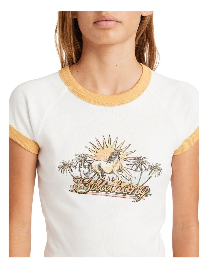 Seaside Session T-shirt in White image 4