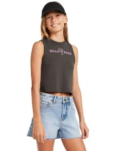 Windy Afternoon Tank Top in Black