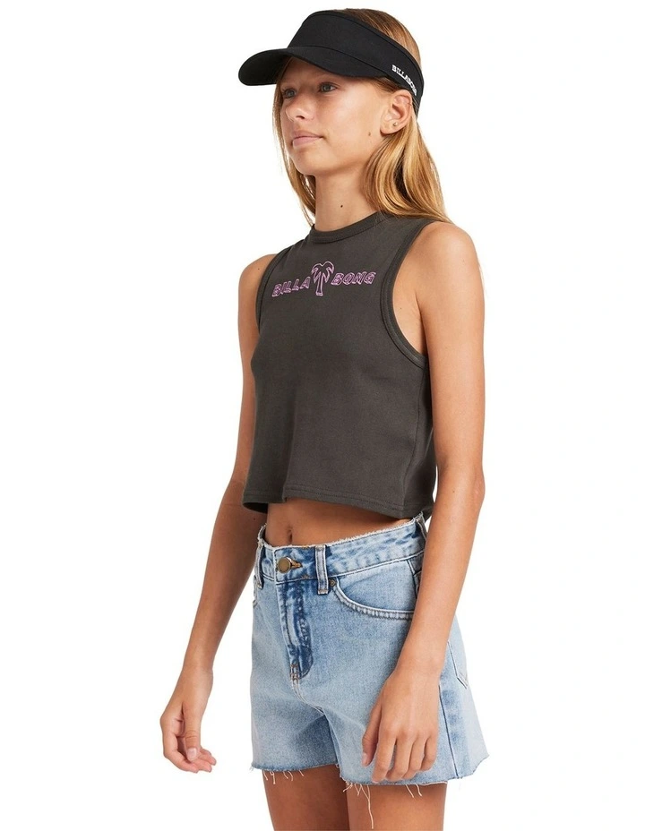 Windy Afternoon Tank Top in Black image 3