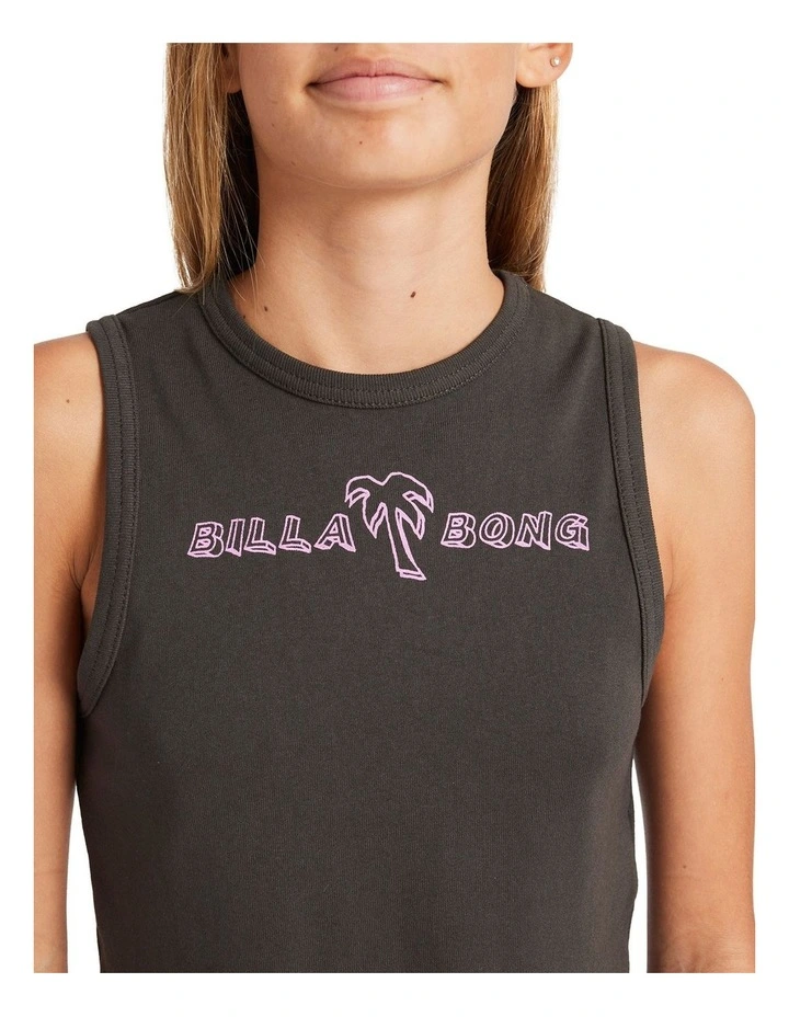 Windy Afternoon Tank Top in Black image 4