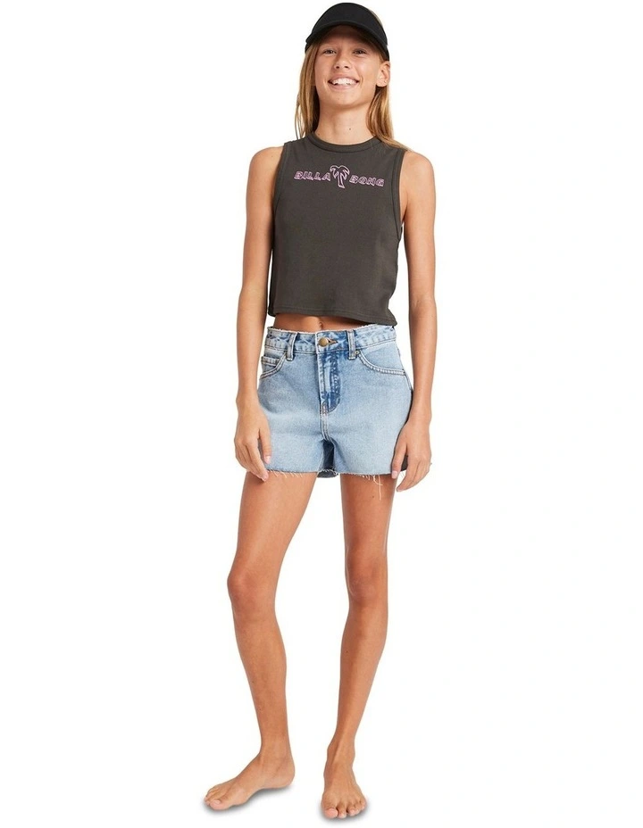 Windy Afternoon Tank Top in Black image 5