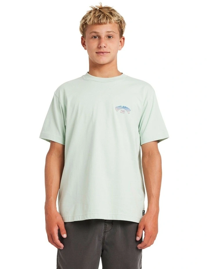 Wax Arch T-shirt in Green image 1