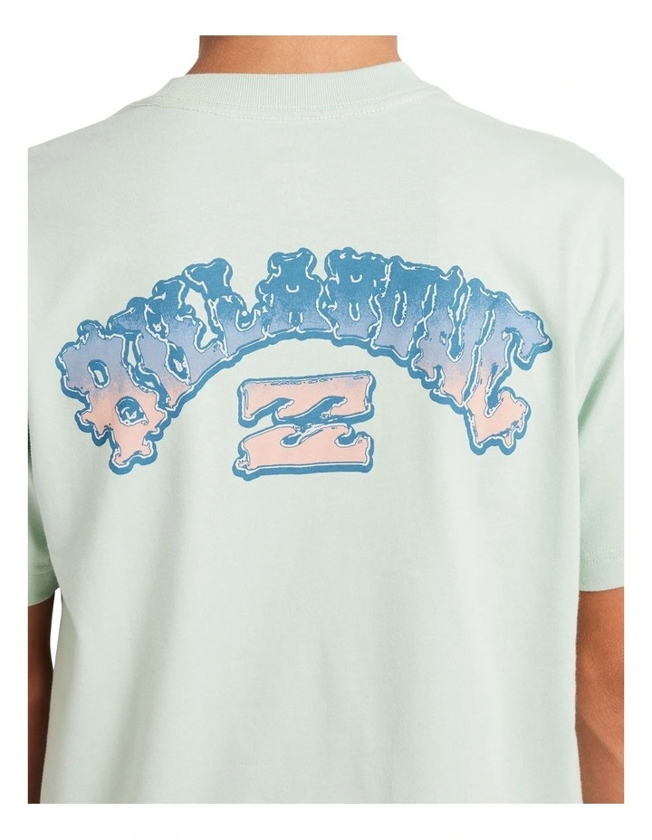 Wax Arch T-shirt in Green image 4