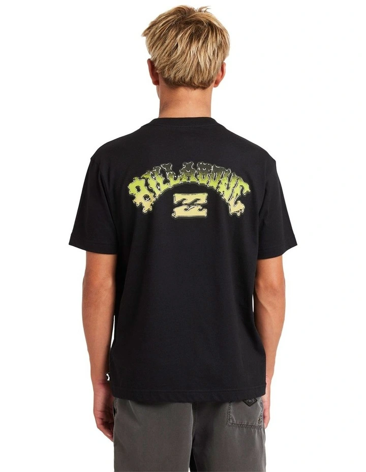 Wax Arch T-shirt in Black image 2