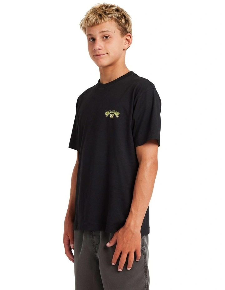 Wax Arch T-shirt in Black image 3